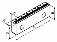 Schraubstock-Krallenbacke Fresmak ARNOLD standard,...