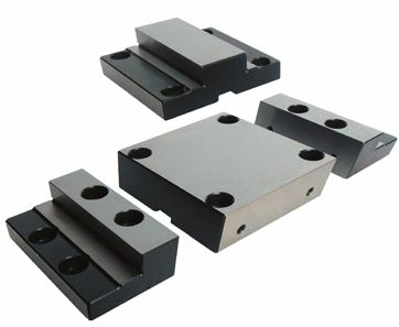 Schraubstock-Backen-Satz Fresmak ARNOLD Twin, glatt, geh&auml;rtet, 90-125 mm