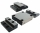 Schraubstock-Backen-Satz Fresmak ARNOLD Twin, glatt, geh&auml;rtet, 90-125 mm