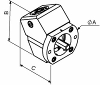 Schraubstock-Winkeltrieb Fresmak ARNOLD MAT und MB2...