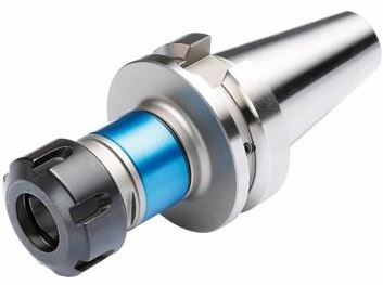 Synchron-Gewindeschneidfutter System ER nach DIN 6499, BT 40, ISO 7388-2, JIS B 6339, Form AD/B, G6,3 bei 15.000 1/min