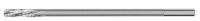 HSS-Co Maschinenreibahle H7, &uuml;berlang, DIN 212, Form D,