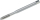 Maschinengewindebohrer metrisch mit &Uuml;berma&szlig;, DIN 371/376, HSS-E, Form B,