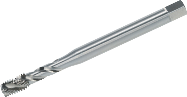 Maschinengewindebohrer metrisch mit &Uuml;berma&szlig;, Form C, 35&deg; RSP, DIN 371/376, HSS-E