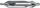 HSS Zentrierbohrer, DIN 333, Form A
