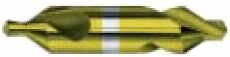 HSS-Co Zentrierbohrer, TiN beschichtet, DIN 333, Form A