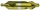 HSS-Co Zentrierbohrer, TiN beschichtet, DIN 333, Form A