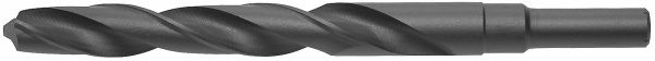HSS Spiralbohrer mit abgesetztem Schaft &Oslash; 10,50-25,00 mm, DIN 338, Typ N