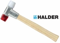 HALDER Schonhammer Baseplex 40 mm, CA/Nylon, 510 g