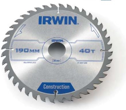 IRWIN Hand Held HM-Kreiss&auml;geblatt 184x2,5x30 mm, 24 Z&auml;hne ATB