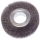 Rundb&uuml;rste 250x30-35x20 mm, Stahldraht gewellt 0,3 mm, Set 4