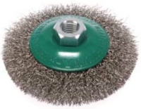 Kegelb&uuml;rste &Oslash; 100 mm, Stahldraht rostfrei...