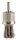 Zopf-Pinselb&uuml;rste 19x72x28 mm, Stahldraht gezopft 0,35 mm, 6 Z&ouml;pfe, Schaft-&Oslash; 6,0 mm