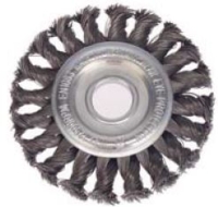 Zopf-Rundb&uuml;rste &Oslash; 115 mm, Stahldraht glatt...