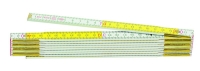 Holzglieder-Ma&szlig;stab 2 Meter, 10 Glieder mit...