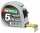 Rollmeter STANDFEST 10 Meter x 25 mm, ABS verchromt mit Halteclip