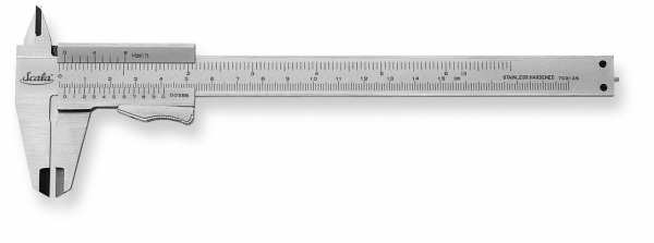 SCALA Taschen-Meßschieber 150x40 mm mit Kreuzspitzen, Momentklemmung ,  29,80 €