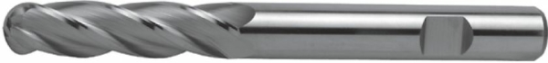 VHM Kugelfr&auml;ser extralang &Oslash; 3,00-20,00 mm, Z4, 30&deg; Drall, HB-Schaft