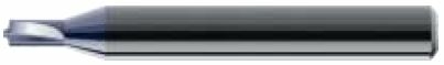 VHM Micro-Viertelkreisfr&auml;ser Radius 0,1 - 3,0 mm, Z2, L&auml;nge 50 mm, TiAlN Beschichtung