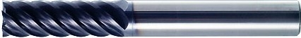VHM Mehrschneider lang Z6-8, 45&deg;, SF, TiAlN, HA-Schaft