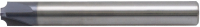 VHM Viertelkreisfr&auml;ser R 0,5 - R 5,0 mm, Z4, TiAlN,...