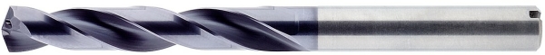 VHM Bohrer mit IK, &Oslash; 3,0-8,0 mm, 5xD, 140&deg;, TiAlN, HE-Schaft