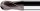 VAN HOORN  Kugelfr&auml;ser VHPK, &Oslash; 0,1 - 3,0 mm, Z2, 30&deg;, GL 51 mm, TiAlN, HA-Schaft &Oslash; 4 mm