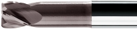 VAN HOORN  Torusfr&auml;ser VHPT, &Oslash; 0,2 - 2,0 mm, Z4, 30&deg;, GL 64 mm, TiAlN, HA-Schaft &Oslash; 6 mm
