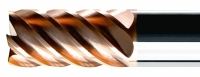 VAN HOORN VHM-Fr&auml;ser VHMF, &Oslash; 3,0 - 20,0 mm, Z6 -8, 45&deg;,  TiAlN-Gold, HA-Schaft