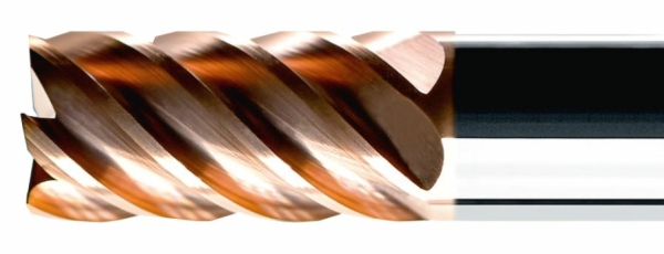 VAN HOORN VHM-Torusfr&auml;ser VHMFR, &Oslash; 3,0 - 20,0 mm, Z6 -8, 45&deg;, Schaft freigestellt, TiAlN-Gold, kurze Ausf&uuml;hrung, HA-Schaft