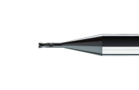 VAN HOORN VHM-Fr&auml;ser VHMS2, &Oslash; 0,1 - 1,2 mm, Z2, 30&deg;,  TiAlN, HA-Schaft &Oslash; 4 mm