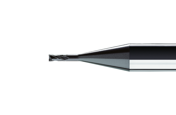 VAN HOORN VHM-Fr&auml;ser VHMS2, &Oslash; 1,5 - 3,0 mm, Z2, 30&deg;,  TiAlN, HA-Schaft &Oslash; 6 mm
