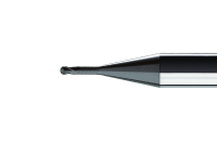VAN HOORN  VHM-Kugelfr&auml;ser VHMSK, &Oslash; 1,5 - 3,0 mm, Z2, 30&deg;, TiAlN, HA-Schaft &Oslash; 4 mm
