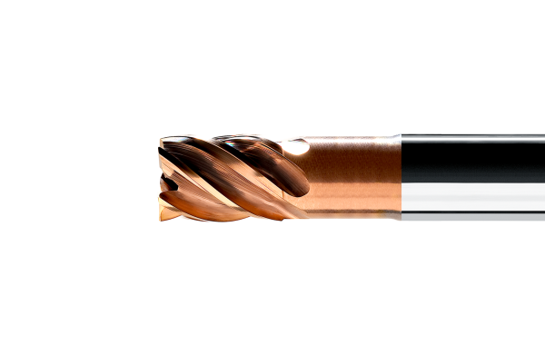 VAN HOORN  VHM-Torusfr&auml;ser VHVTR5, &Oslash; 3,0 - 25,0 mm, Z5, Schaft freigestellt, TiAlN-Gold, kurze Ausf&uuml;hrung, HA-Schaft