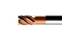 VAN HOORN  VHM-Torusfr&auml;ser VHVTR5, &Oslash; 3,0 - 25,0 mm, Z5, Schaft freigestellt, TiAlN-Gold, kurze Ausf&uuml;hrung, HA-Schaft