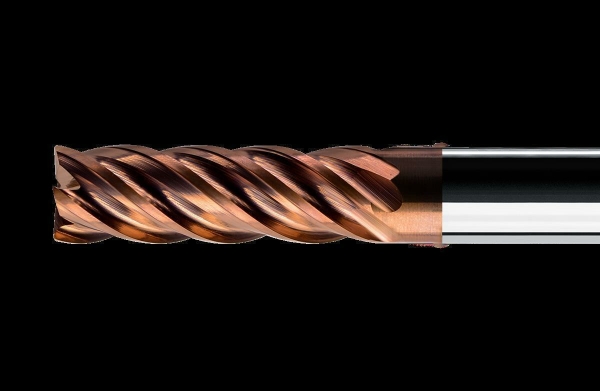 VAN HOORN  VHM-Fr&auml;ser VHTR, &Oslash; 3,0 - 20,0 mm, Z4 - 7, Schutzfase, TiAlN-Gold, HB-Schaft
