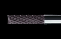 VAN HOORN  Graphit-Schruppfr&auml;ser VHGR, &Oslash; 6,0 mm, Z2, Schutzfase 0,3 mm, 25&deg;, SL 18 mm, GL 78 mm, HA-Schaft &Oslash; 6 mm