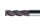 VAN HOORN  Graphit-Fr&auml;ser VHGT, &Oslash; 2,0 - 12,0 mm, Z3, 40&deg;, Diamantbeschichtet, HA-Schaft
