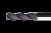 VAN HOORN  Graphit-Torusfr&auml;ser VHGTF, &Oslash; 6,0 mm, Z4, ER 0,3 mm, 40&deg;, SL 6 mm, frei 10 mm, GL 51 mm, HA-Schaft &Oslash; 6 mm