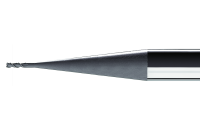 VAN HOORN  Graphit-Torusfr&auml;ser VHMG, &Oslash; 0,3 - 1,50 mm, Z2, 40&deg;, Diamantbeschichtet, HA-Schaft