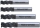 VHM HPC Schaftfr&auml;ser Set 6,0 - 12,0 mm, Typ UNI, Z3, 43&deg;, EF, HB