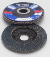 F&auml;cherschleifscheiben Powerflex mit Zirkonkorund Typ...