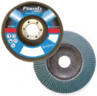 F&auml;cherschleifscheiben PowerEx mit Zirkonkorund Typ...