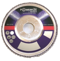 F&auml;cherschleifscheiben Powerflex mit Zirkonkorund Typ...