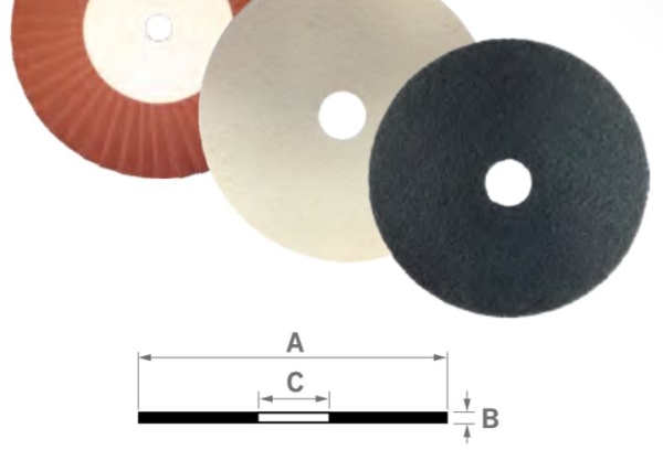 Schleif- und Polierscheiben SET 150/160 mm f&uuml;r FWG300