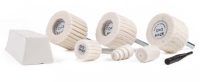 Filz-Lamellenpoliererset mit 6 mm Schaft, inkl....