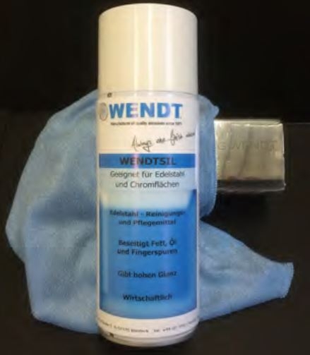 Wendtsil Reinigungsset, Reinigungsspray 400 ml + Microfasertuch