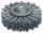 Gestanzte Rundb&uuml;rste &Oslash; 140x90x75 mm, SIC80/1,2 - mit M 14 Aufnahme