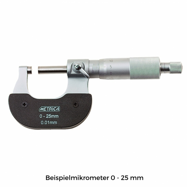 B&uuml;gelmessschraube 50-75 mm, Ablesung 0,01 mm, DIN 863, in ABS-Etui