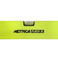 METRICA Flash XL Wasserwaage 50 cm, 2 Libellen, 0,30 mm/m